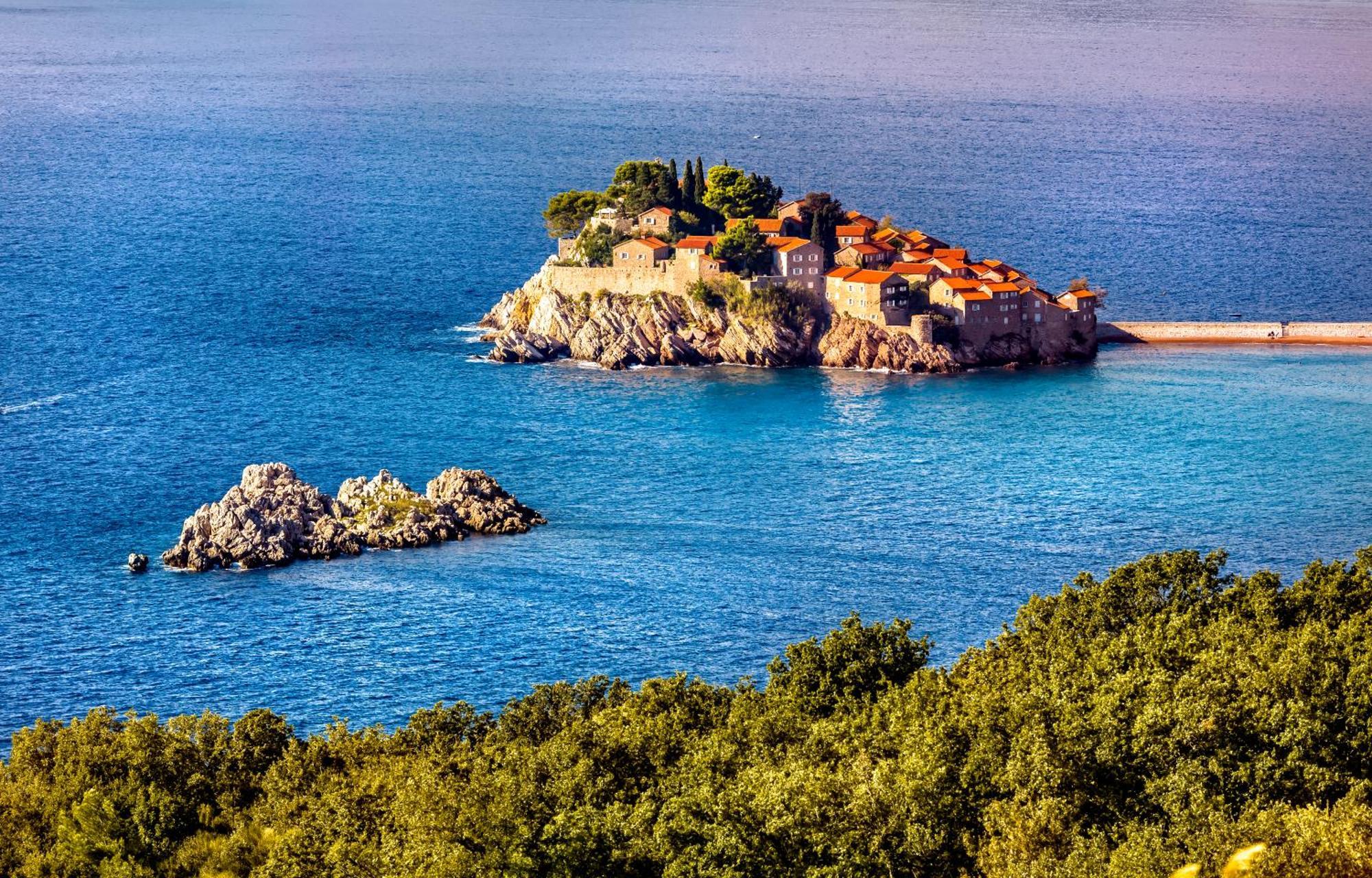 Alessandra Apartments Sveti Stefan Eksteriør billede