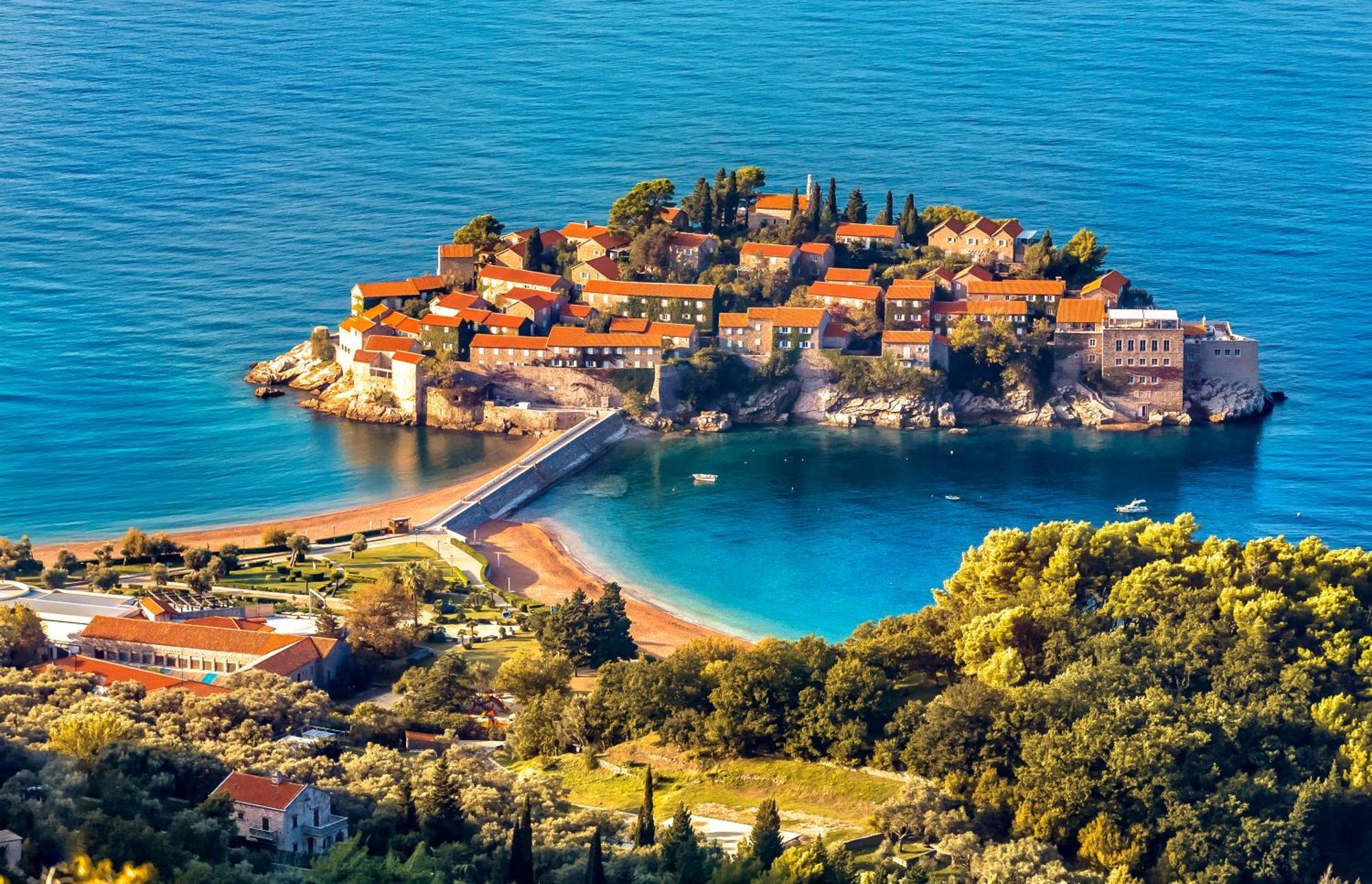 Alessandra Apartments Sveti Stefan Eksteriør billede
