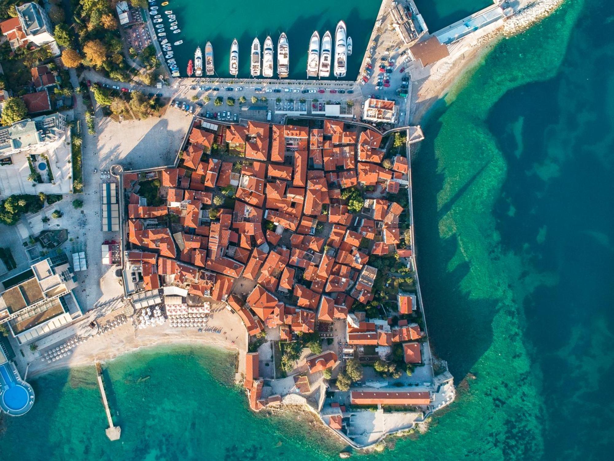Alessandra Apartments Sveti Stefan Eksteriør billede